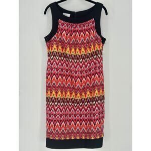 ALYX Limited Vibrant Chevron Pattern Sleeveless Dress size 12